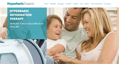 Desktop Screenshot of hyperbaricexperts.com
